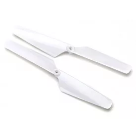 Traxxas Rotor blade set, white (2)/ 1.6x5mm BCS (2)