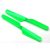 Traxxas Rotor blade set, green (2)/ 1.6x5mm BCS (2)