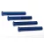Traxxas Main shaft, 7075-T6 aluminum, blue-anodized (4)/ 1.6x5mm BCS (4)