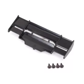 Traxxas Wing, Rustler® 4X4 (black)/ 3x8mm FCS (3)