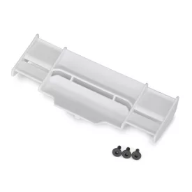 Traxxas Wing, Rustler® 4X4 (white)/ 3x8 FCS (3)