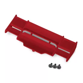 Traxxas Wing, Rustler® 4X4 (red)/ 3x8 FCS (3)