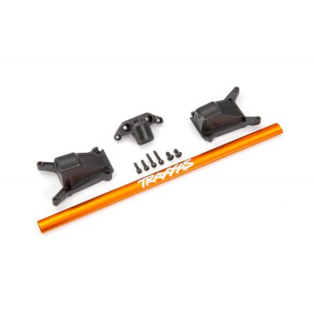 Traxxas Chassis brace kit, orange (Fits Rustler® 4x4 or Slash 4x4 models equipped with Low-CG chassis)