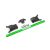 Traxxas Chassis brace kit, green (Fits Rustler® 4x4 or Slash 4x4 models equipped with Low-CG chassis)