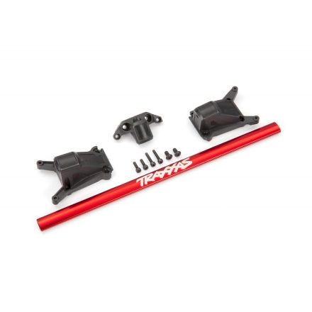 Traxxas Chassis brace kit, red (Fits Rustler® 4x4 or Slash 4x4 models equipped with Low-CG chassis)