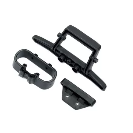 Traxxas Bumper, rear/ bumper mount, rear