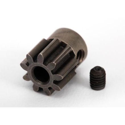 Traxxas Gear, 9-T pinion (32-p) (steel)/ set screw