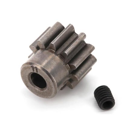 Traxxas Gear, 11-T pinion (32-p) (steel)/ set screw