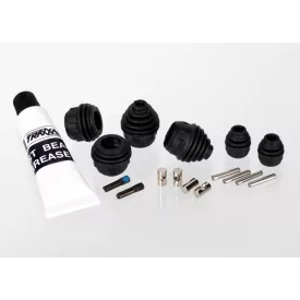   Traxxas Rebuild kit, steel-splined constant-velocity driveshafts (includes pins, dustboots, lube, and hardware)