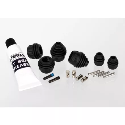 Traxxas Rebuild kit, steel-splined constant-velocity driveshafts (includes pins, dustboots, lube, and hardware)