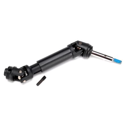 Traxxas  Driveshaft assembly, rear, heavy duty (1) (left or right) (fully assembled, ready to install)/ screw pin (1)