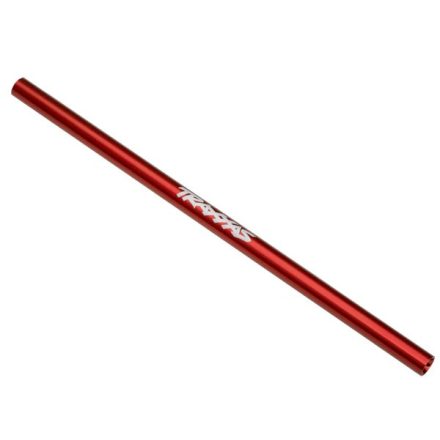 Traxxas Driveshaft, center, 6061-T6 aluminum (red-anodized) (189mm)