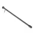 Traxxas Driveshaft, center, plastic, (black)/ screw pin