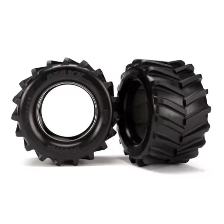Traxxas Tires, Maxx® 2.8" (2)/ foam inserts (2)