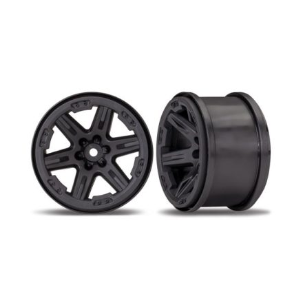 Traxxas Wheels, RXT 2.8" (black) (2)