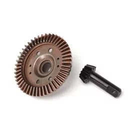   Traxxas Ring gear, differential/ pinion gear, differential (12/47 ratio) (front)