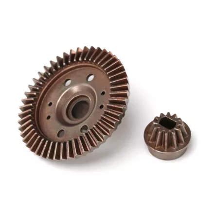 Traxxas Ring gear, differential/ pinion gear, differential (12/47 ratio) (rear)