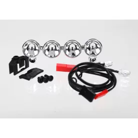 Traxxas  LED light bar (chrome, 4 clear lights)