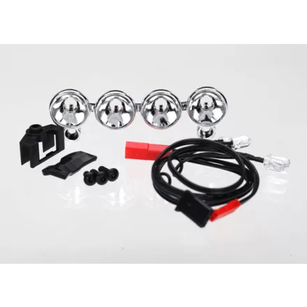 Traxxas  LED light bar (chrome, 4 clear lights)