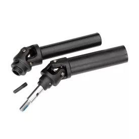   Traxxas Driveshaft assembly, front, extreme heavy duty (1) (left or right) (fully assembled, ready to install)/ screw pin (1)