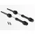 Traxxas Driveshafts, rear, steel-spline constant-velocity (complete assembly) (2)