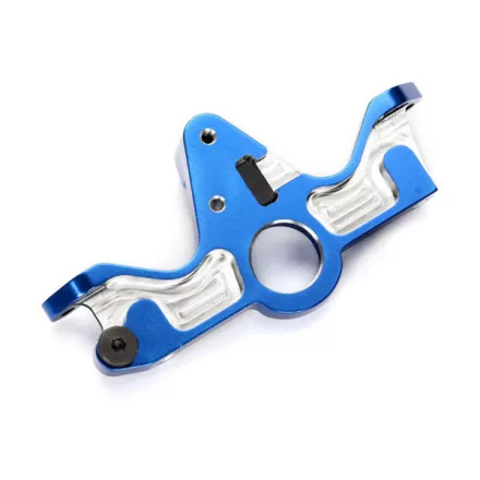 Traxxas Motor mount, 6061-T6 aluminum (blue-anodized)