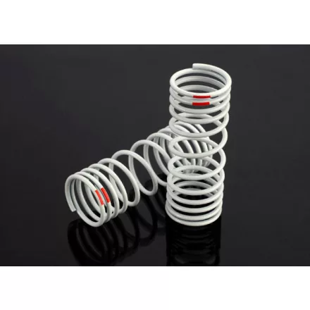 Traxxas Springs, front (progressive, -20% rate, orange) (2)