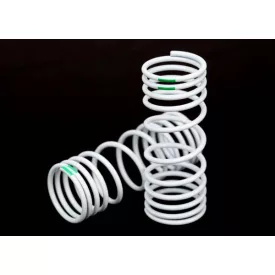 Traxxas Springs, front (progressive, -10% rate, green) (2)