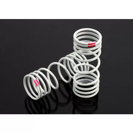 Traxxas Springs, front (progressive, +10% rate, pink) (2)