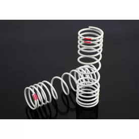 Traxxas Springs, rear (progressive, +10% rate, pink) (2)