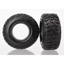   Traxxas Tires, Kumho (dual profile 4.3x1.7- 2.2/3.0") (2)/ foam inserts (2)