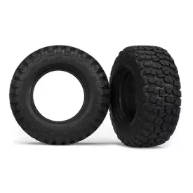   Traxxas Tires, BFGoodrich® Mud-Terrain T/A® KM2 , ultra-soft (S1 off-road racing compound) (dual profile 4.3x1.7- 2.2/3.0") (2)/ foam inserts (2)