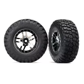 Traxxas Tires & wheels, assembled, glued