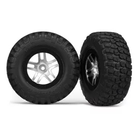 Traxxas Tires & wheels, assembled, glued