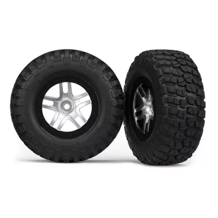 Traxxas Tires & wheels, assembled, glued