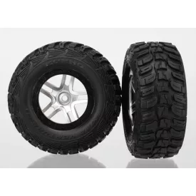 Traxxas  Tires & wheels, assembled, glued