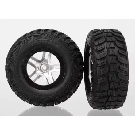 Traxxas  Tires & wheels, assembled, glued