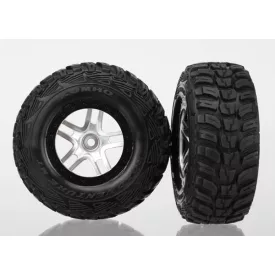 Traxxas  Tires & wheels, assembled, glued