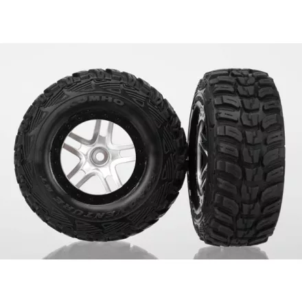 Traxxas  Tires & wheels, assembled, glued