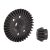 Traxxas  Ring gear, differential/ pinion gear, differential (machined, spiral cut) (rear)