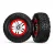 Traxxas  Tires & wheels, assembled, glued