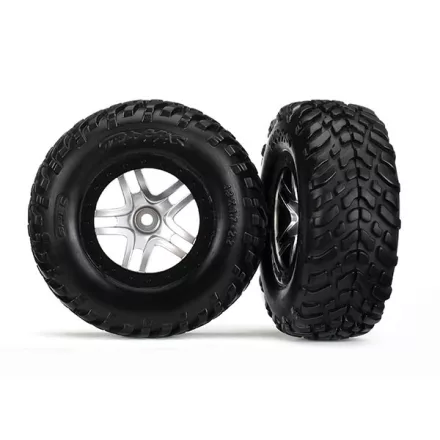 Traxxas Tires & wheels, assembled, glued