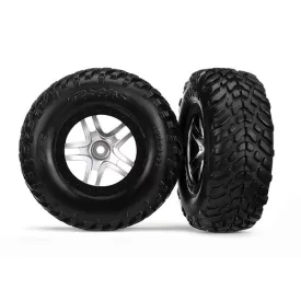 Traxxas Tires & wheels, assembled, glued