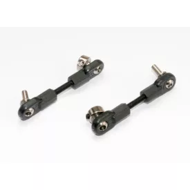   Traxxas Linkage, front sway bar (2) (assembled with rod ends, hollow balls and ball studs)