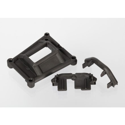 Traxxas  Chassis braces (front and rear)/ servo mount