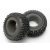 Traxxas Tires, off-road racing, SCT dual profile (1 each, right & left)/ foam inserts (2)