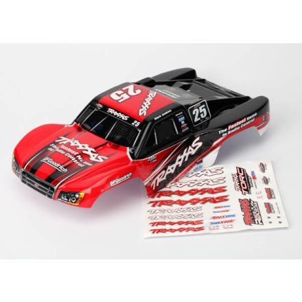 Traxxas Body, Mark Jenkins #25, 1/16 Slash (painted, decals applied)