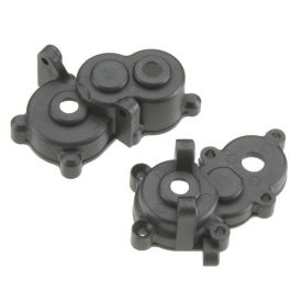 Gearbox halves, front & rear