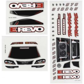 Decal sheets, 1/16 E-Revo