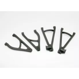   Traxxas Suspension arm set, rear, extended wheelbase (lengthens wheelbase 10mm) (includes upper right & left and lower right & left arms)